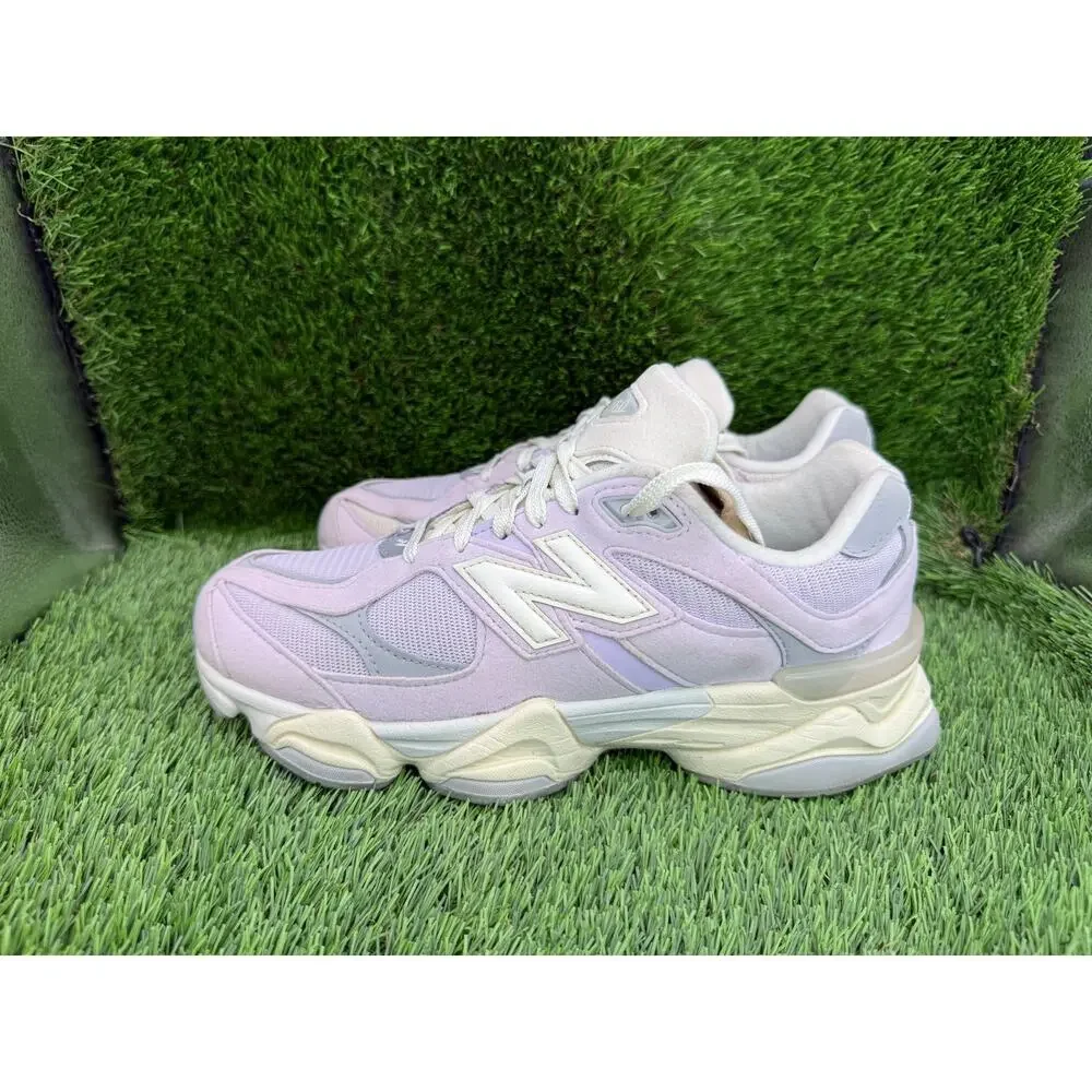 New Balance 9060 GC9060VK Athletic Sneaker Shoes Boys 7M Purple Suede Training